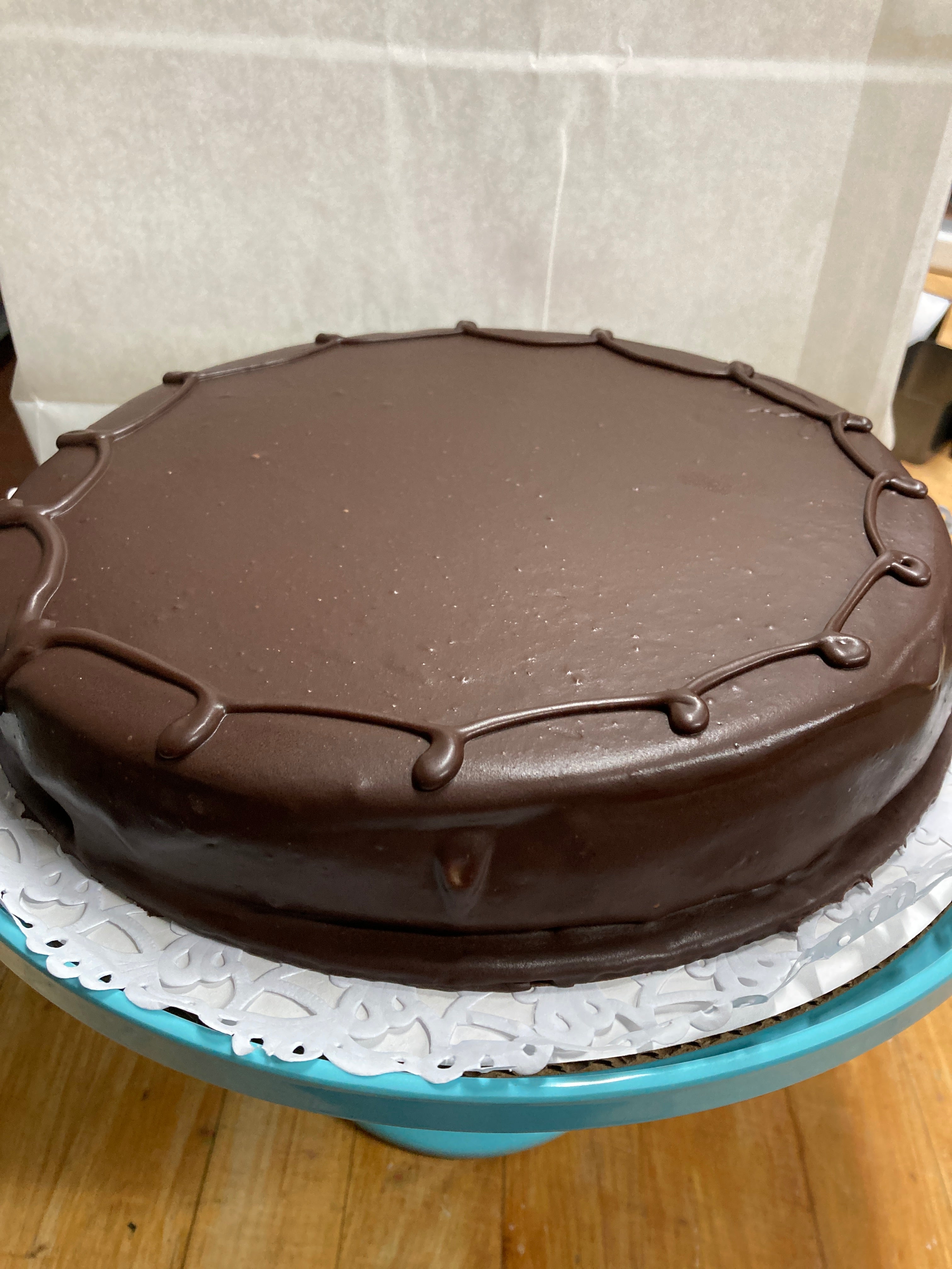 Flourless chocolate cake