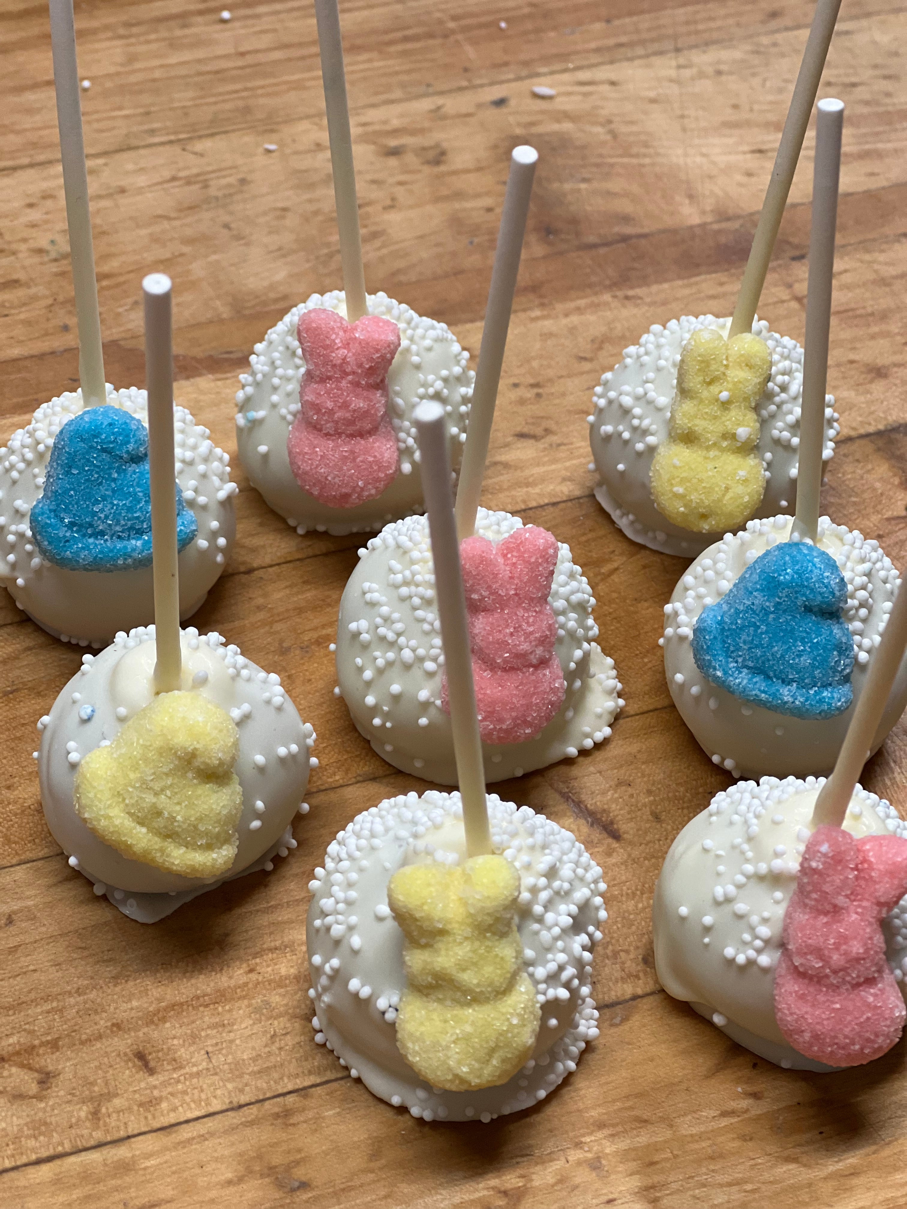 Peeps cake pops