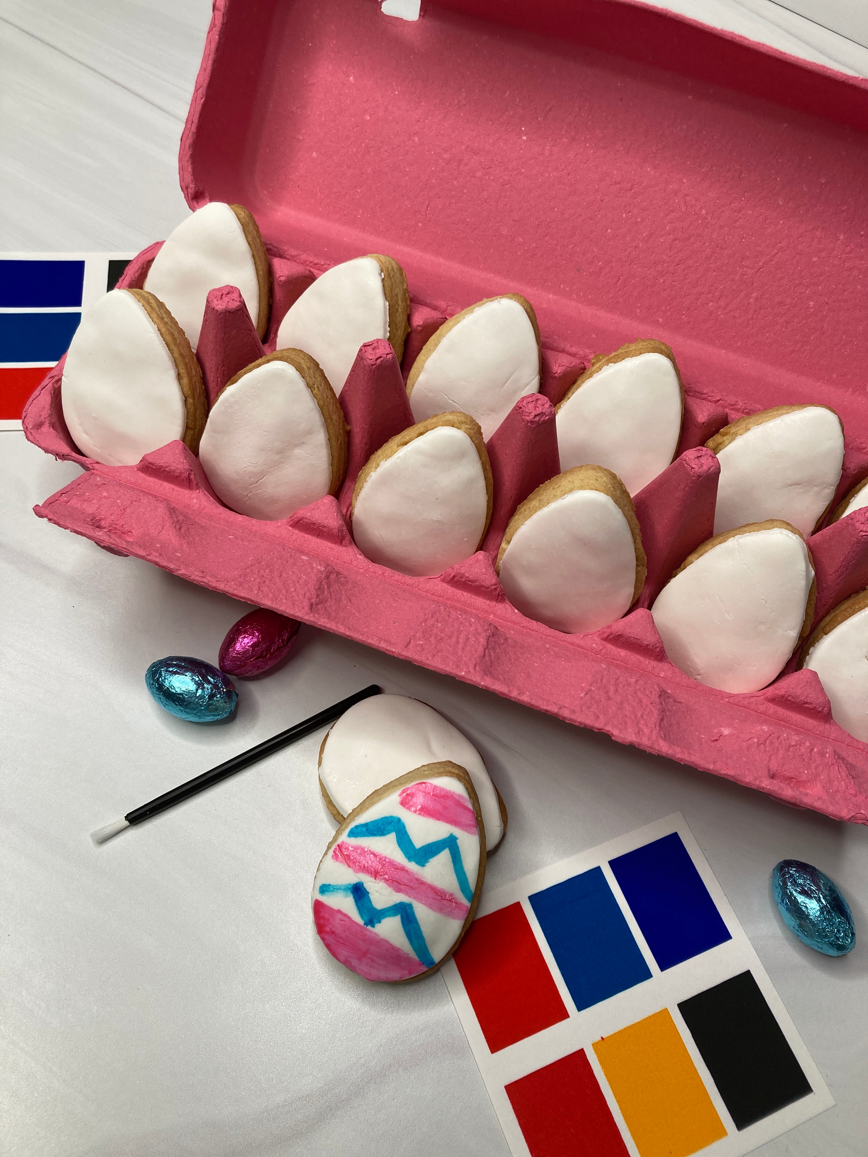 Paint your own half crate