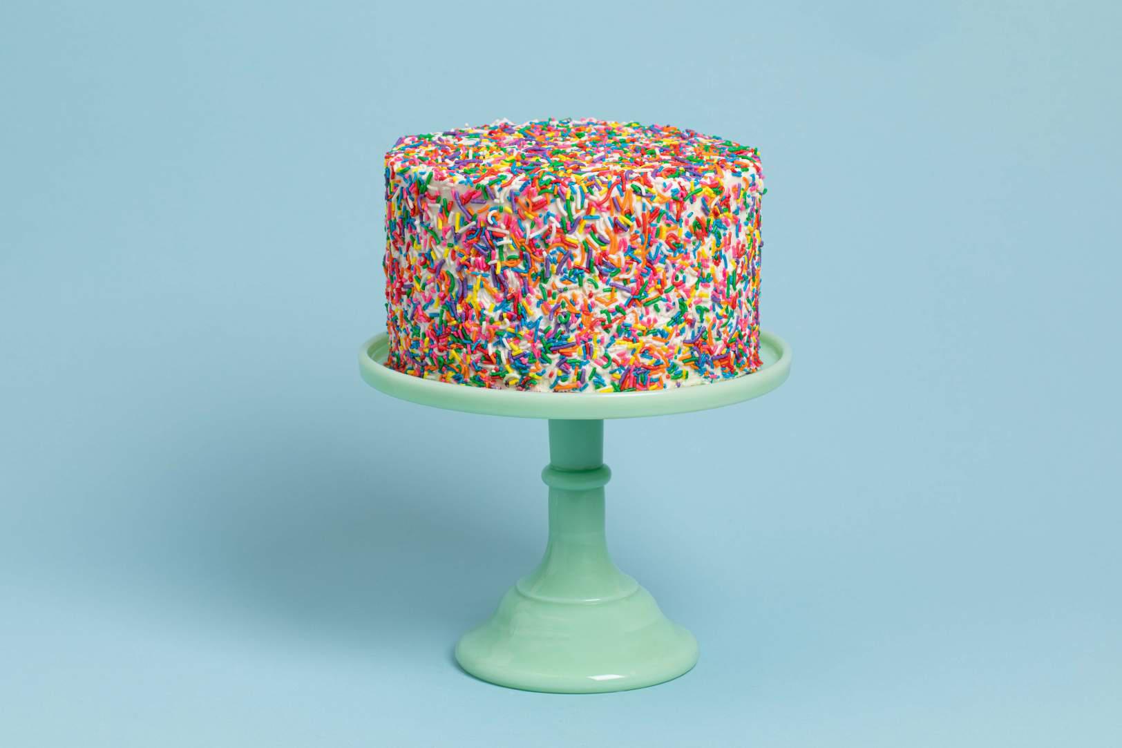 Rainbow Sprinkle Cake