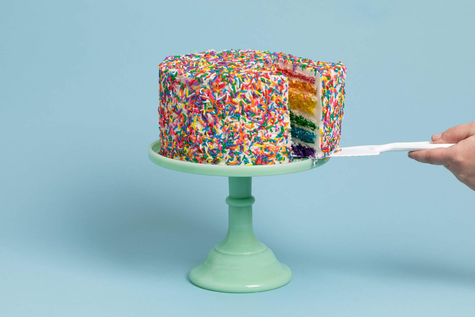 Rainbow Sprinkle Cake