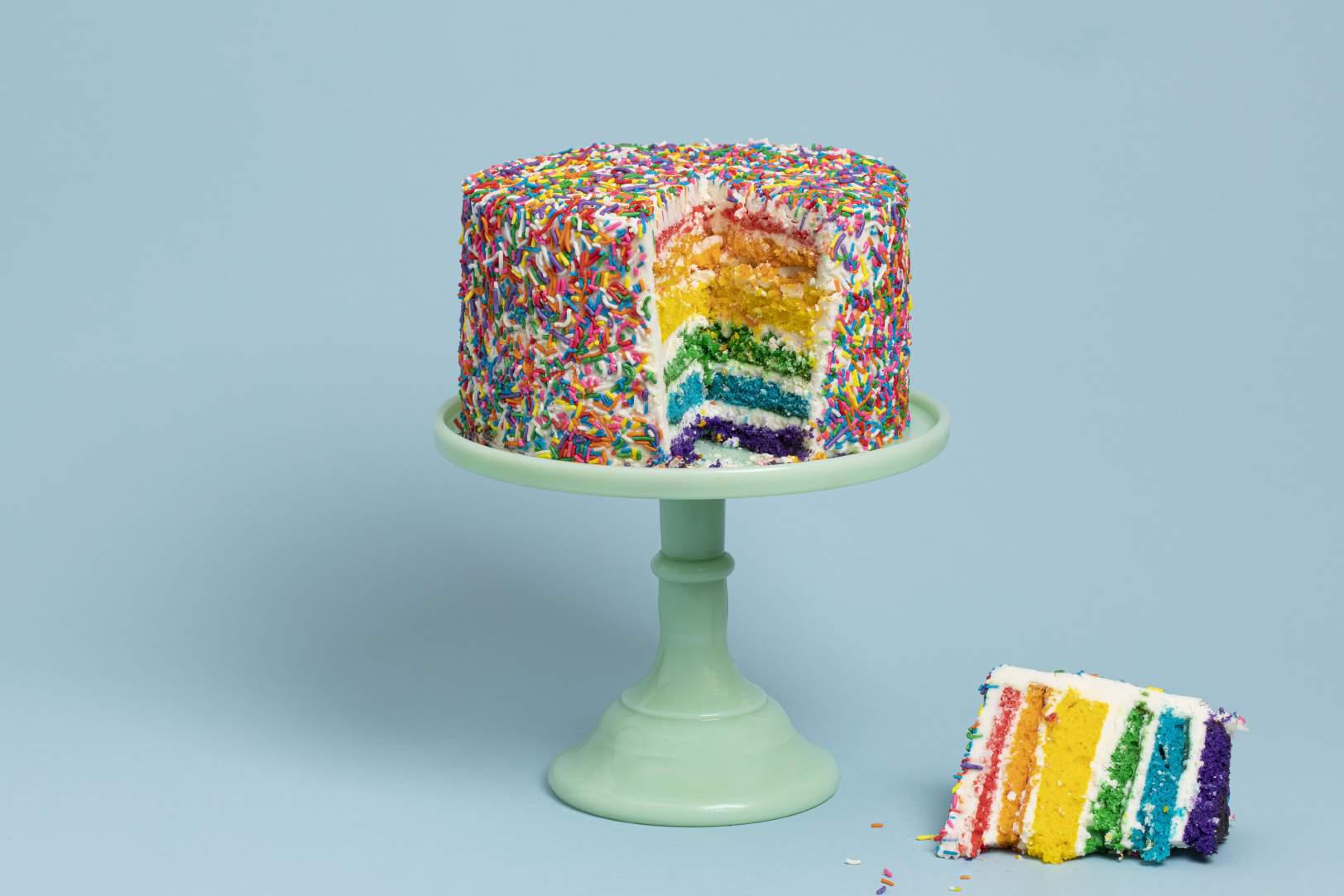 Rainbow Sprinkle Cake